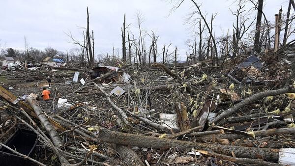 Baby boy tossed from home by Tennessee tornado found alive in fallen tree