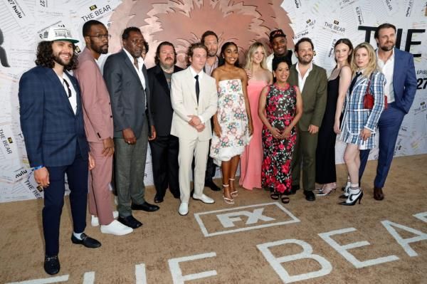 The cast of "The Bear" at the Season 3 premiere on June 25, 2024 in LA